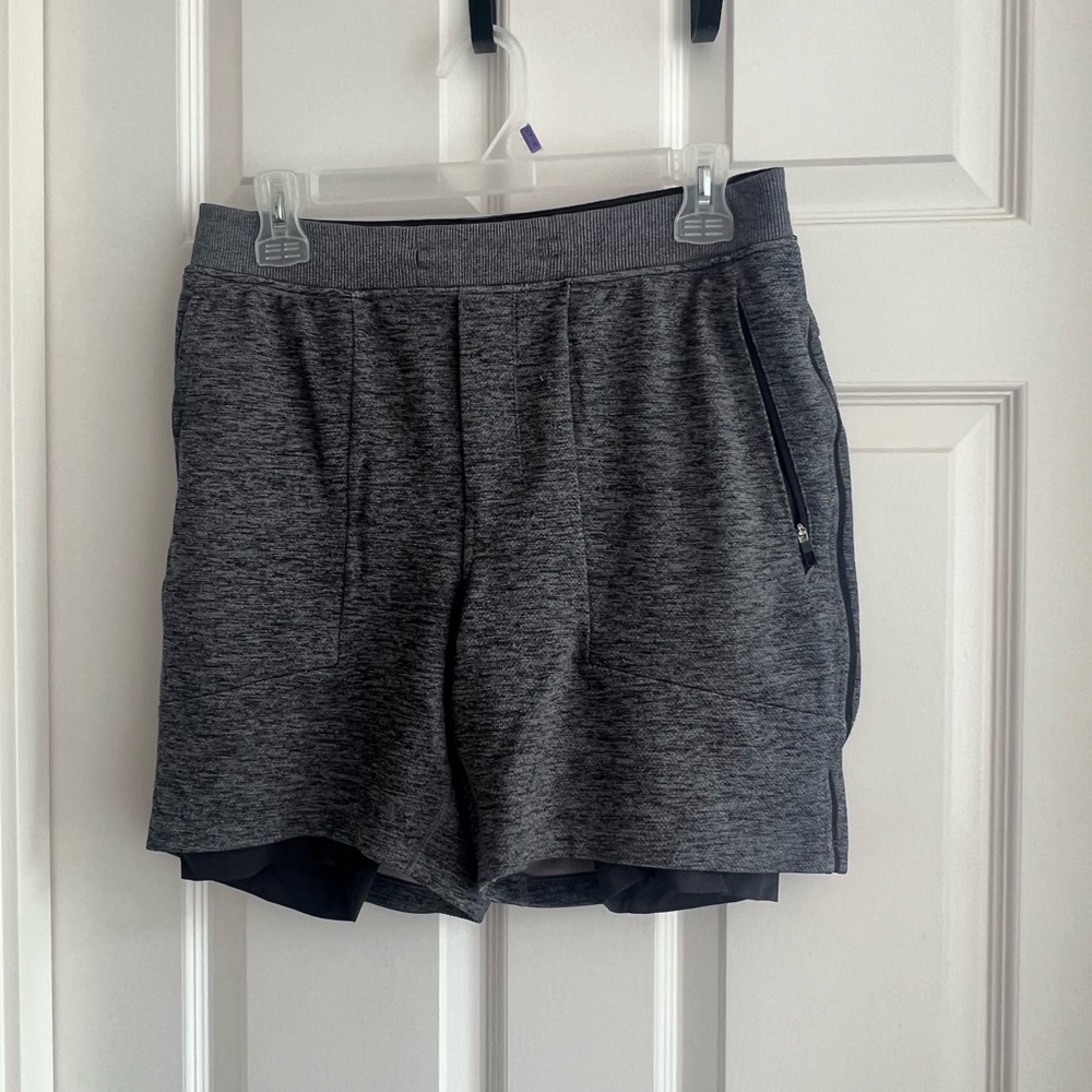 lululemon 7” THE Short with Nulux Liner - Gray Shorts